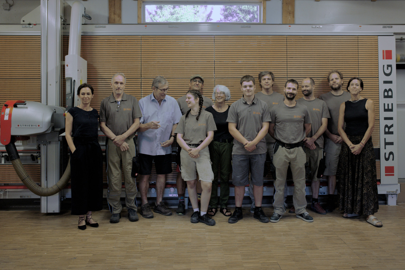 Das Team der Schreinerei Stoll (zweites Motiv)