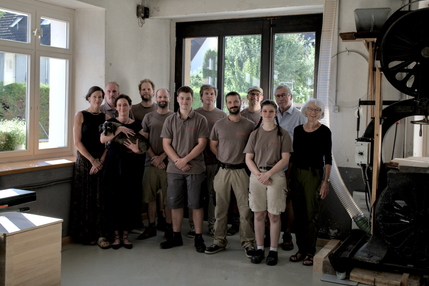 Das Team der Schreinerei Stoll